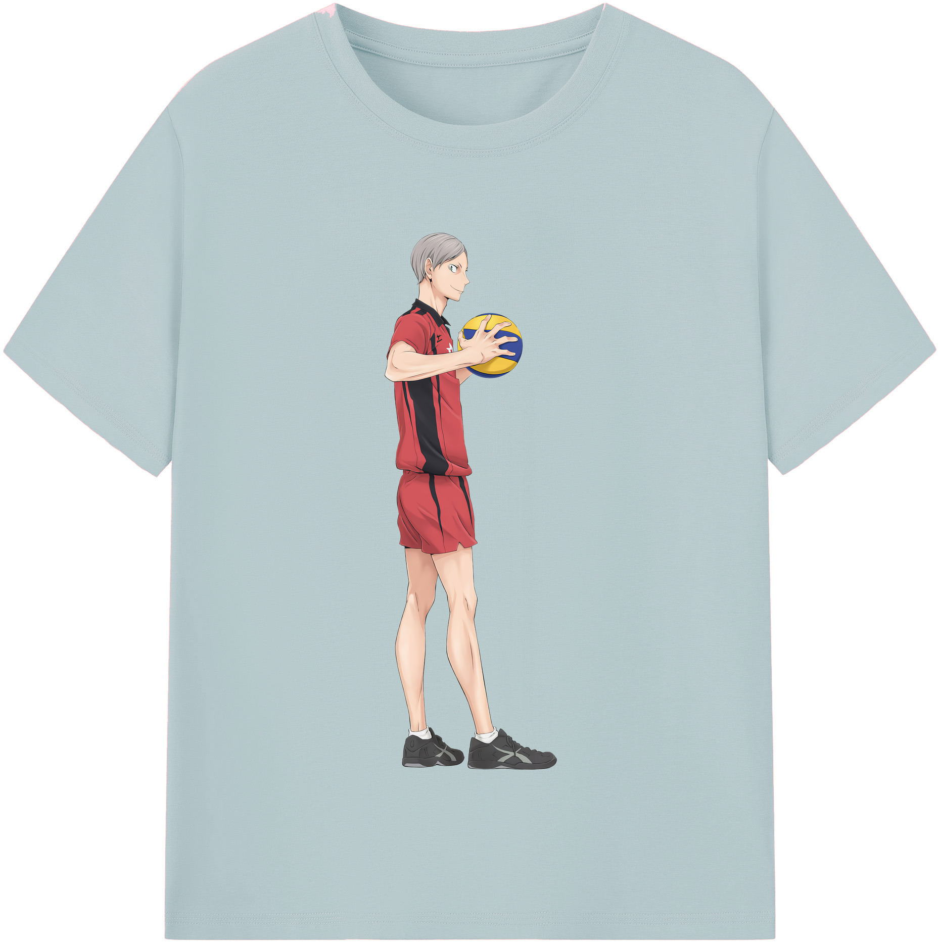 （画像用） ハイキュー!! Haikyu!! 綿100％半袖Tシャツ（フロントプリント）